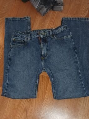 Wrangler Kids Classic Blue Straight-Leg Jeans